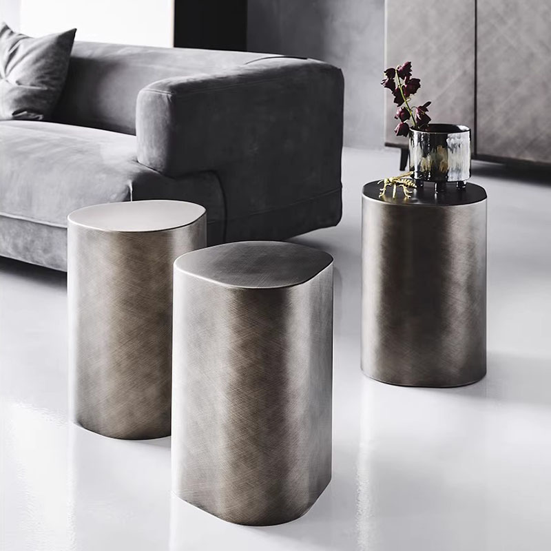 Unique Table Accessories - Table basse en métal décorative, accessoires