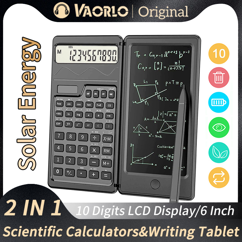 Graphic Tablet Accessories - VAORLO Calculatrices scientifiques pliables 2 en