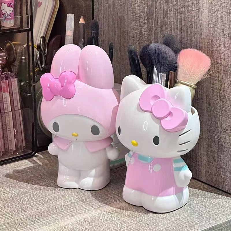 Case With Pencil Holder - Porte-stylo Anime Hello Kitty Melody, Organisateur