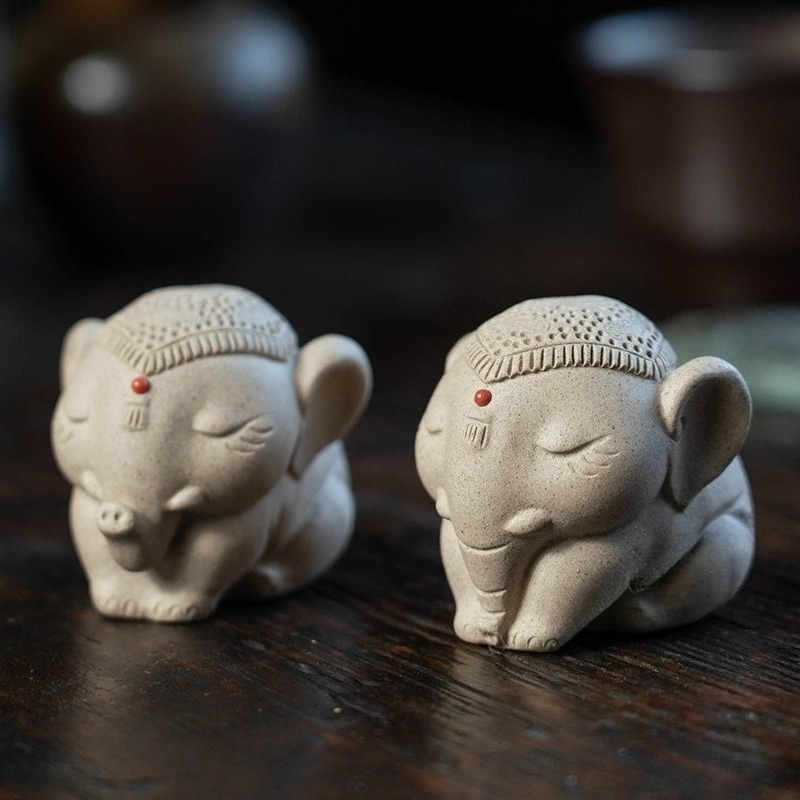 Unique Table Accessories - 1 pièce Figurine d'éléphant de la