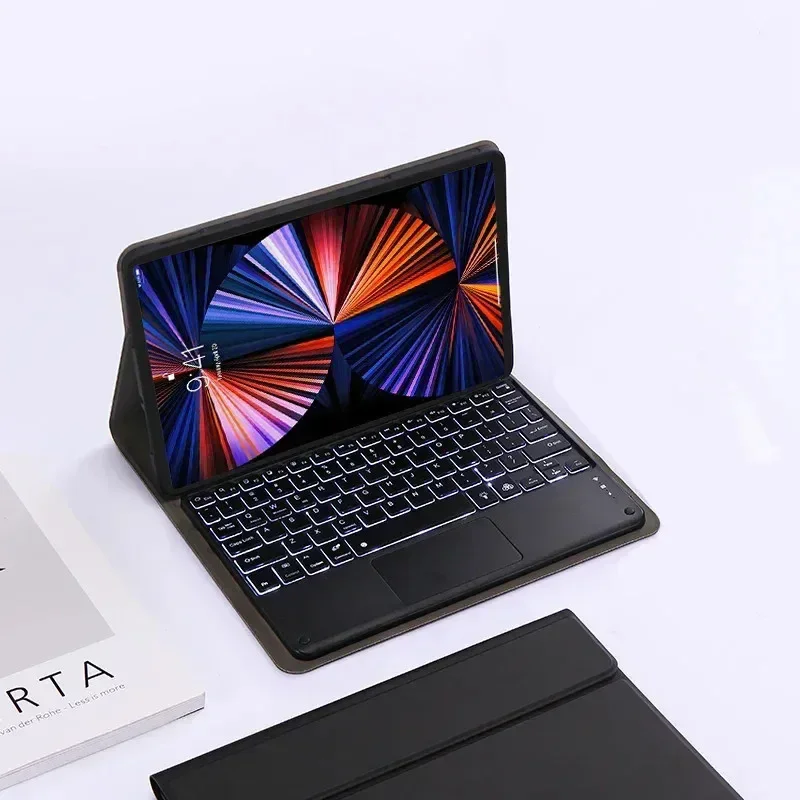 Tablet Accessories Amazon - Étui pour clavier de tablette rétroéclairé,