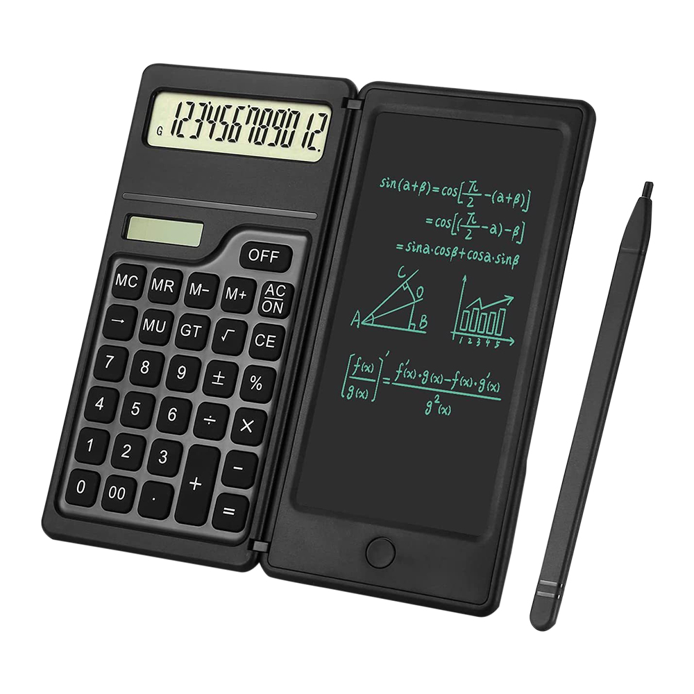 Graphic Tablet Accessories - Calculatrice portable avec écran LCD, tablette