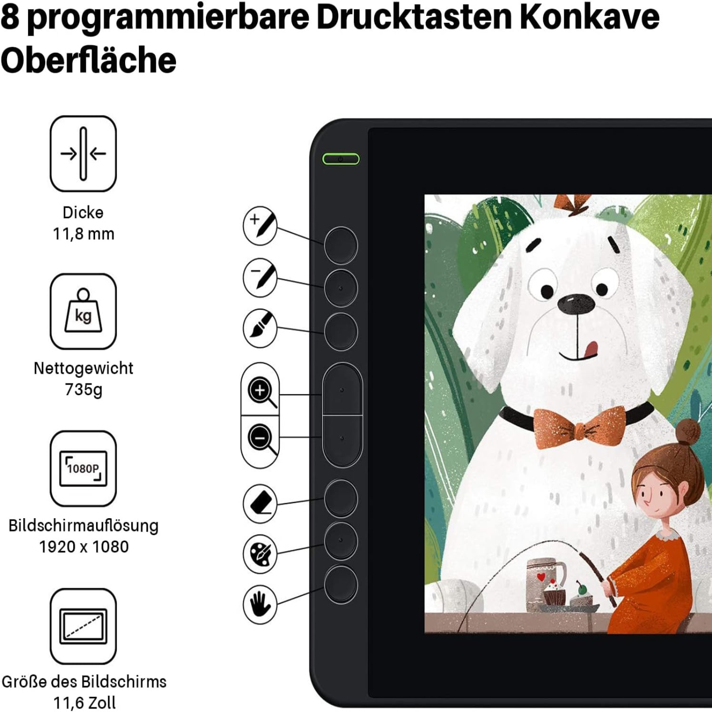 Tablette graphique numérique H - Graphic Tablet Accessories avis et prix