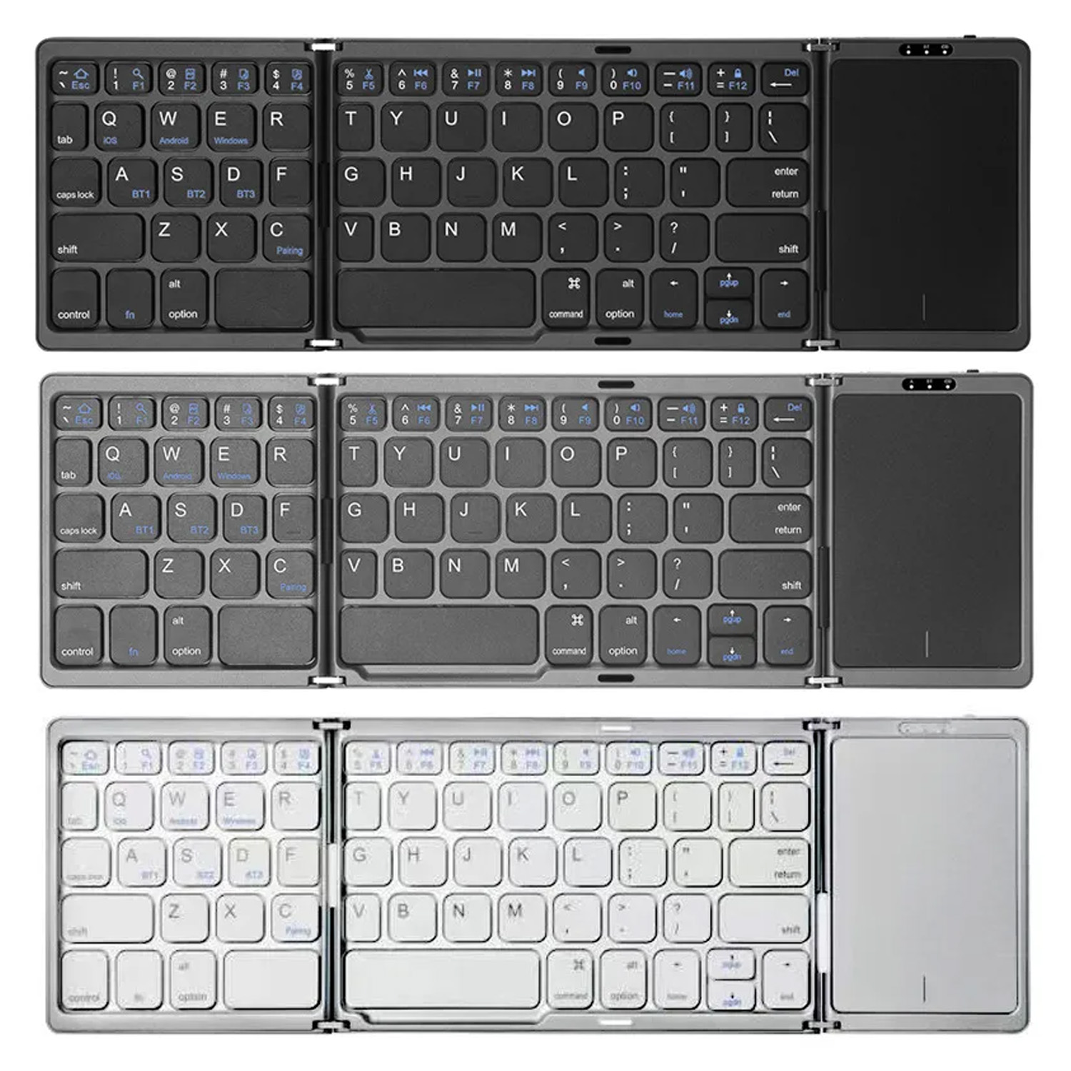 Clavier Bluetooth pliable en 3 - Android Tablet Gaming Accessories avis et prix