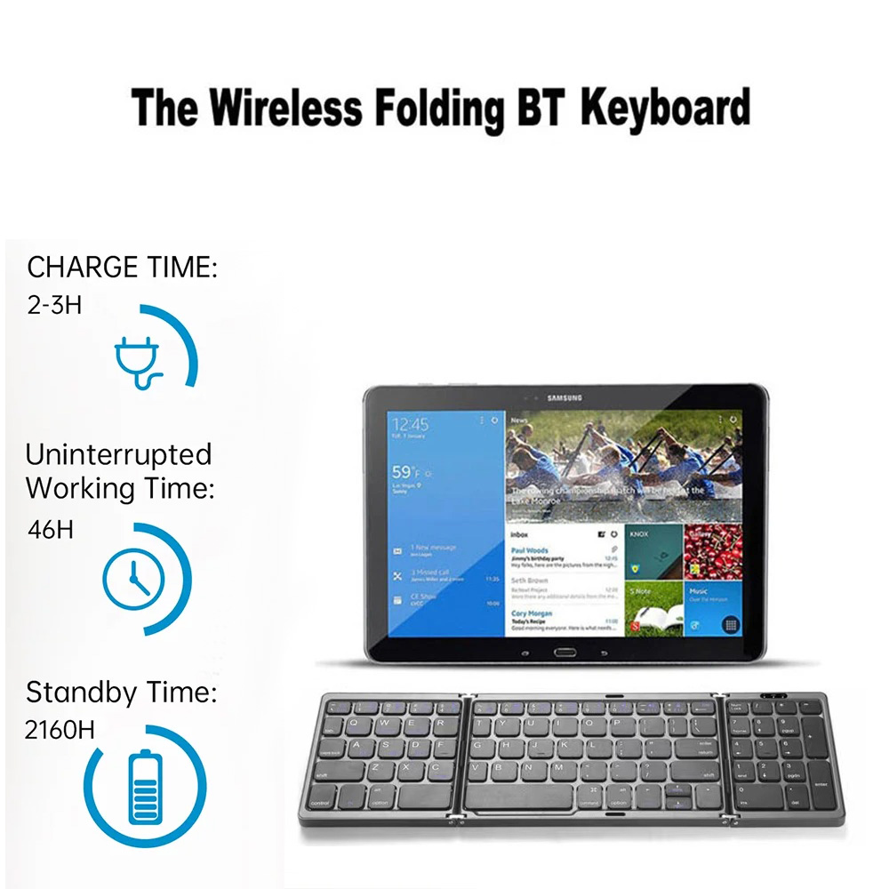 Clavier Bluetooth pliable, Min - Android Tablet Gaming Accessories avis et prix