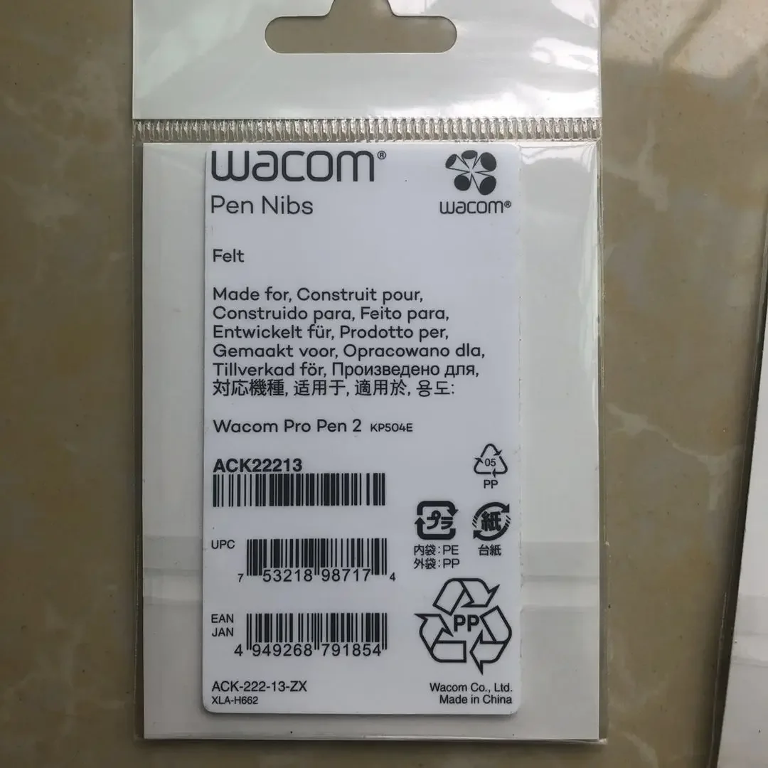 10 pointes en feutre dur Wacom - Wacom Tablet Accessories avis et prix