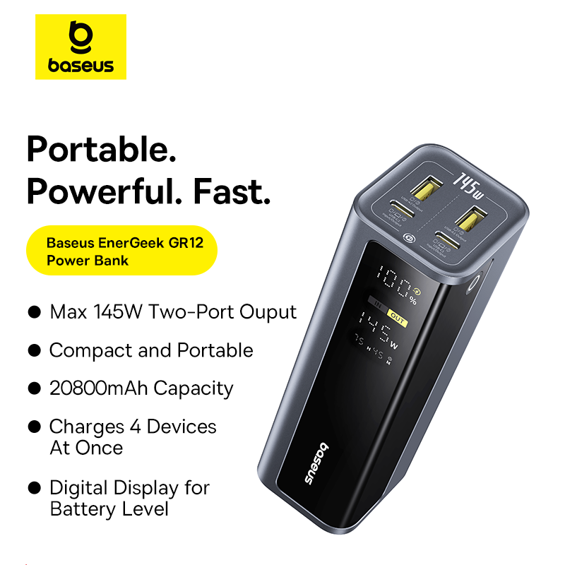 Batterie externe Baseus EnerGe - Accessories For Android Tablet avis et prix