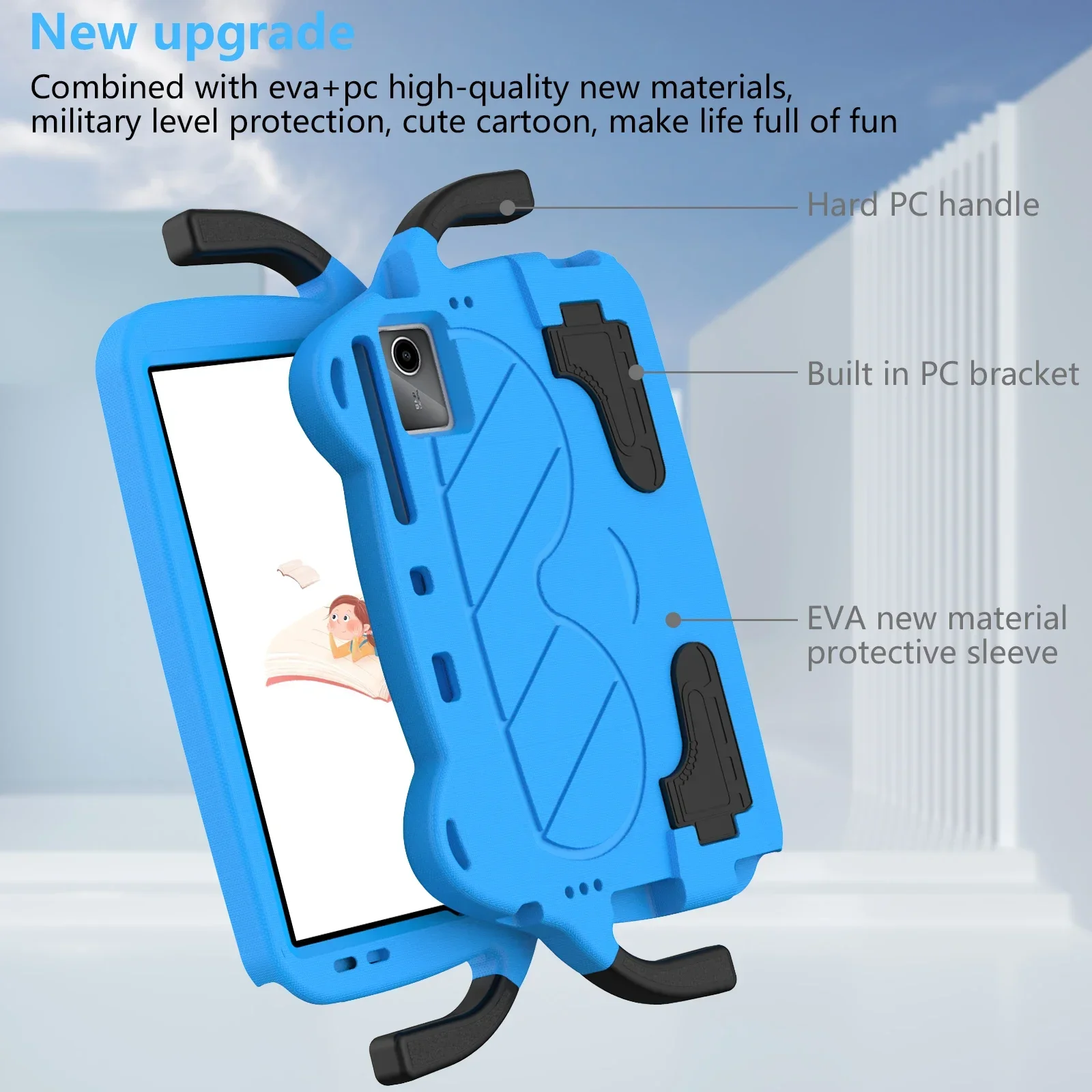 Étui souple EVA + PC pour enfa - Onn Tablet Accessories avis et prix