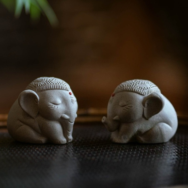 1 pièce Figurine d'éléphant de - Unique Table Accessories avis et prix