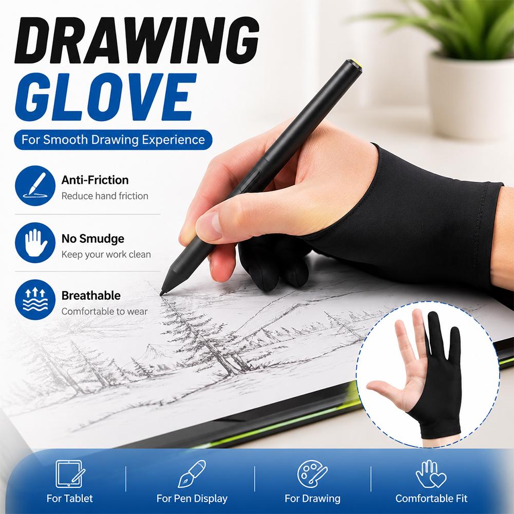 Gant de dessin anti-tactile po - Drawing Glove Artist avis et prix